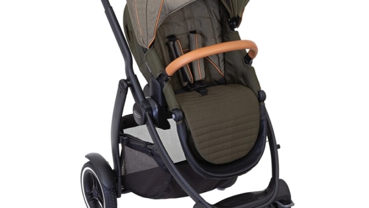 Graco Evo XT Pushchair With Luxury Footmuff and Rain Cover