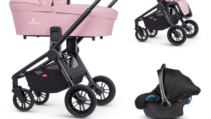 Venicci Turisso 3 in 1 Lightweight Pram and Pushchair