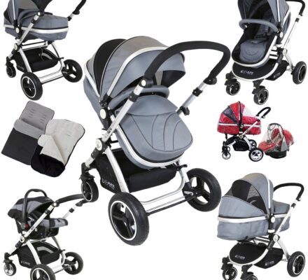 i-Safe Complete Trio Travel System Pram