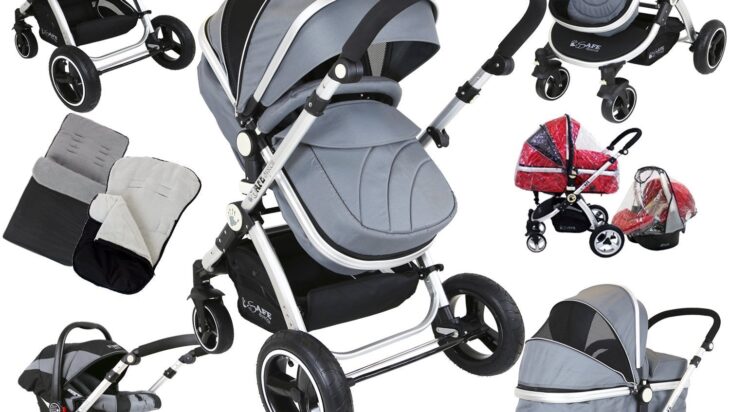 i-Safe Complete Trio Travel System Pram