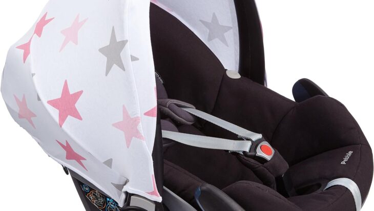 Dooky Hoody Style UV+ Universal Cover Pink Stars review Dooky Hoody Style UV+ Universal Cover Pink Stars review