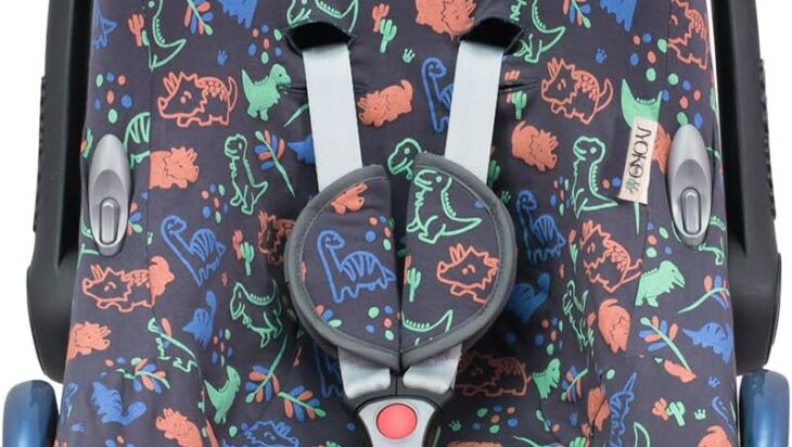 JYOKO Happy Dino car seat liner review JYOKO Happy Dino car seat liner review