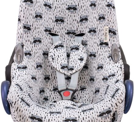 JYOKO Kids Cotton Car Seat Liner (Raccoon) review