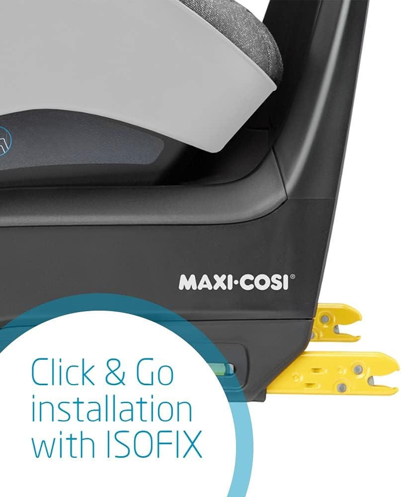 Maxi-Cosi FamilyFix3 ISOFIX Base, Fits Car Seats Tinca, Rock, Coral, Pebble Plus, Pebble Pro, Pearl Smart i-Size and Pearl Pro2 i-Size, from Birth up to 4 Years, 40-105 cm, 0-18 kg