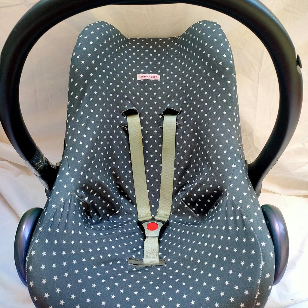 moon-bebe Universal Algudon Case Compatible with Maxi Cosi, Baby Comfort Pebble Cabriofix, City, Streety Fix, Jane Koss, Be Cool (Lilac)